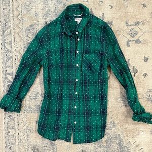 Merona dot button up
